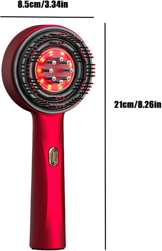 Advanced 2-in-1 Electric Scalp Massager and Hair Oil Applicator for Enhanced Hair Growth and Scalp Health