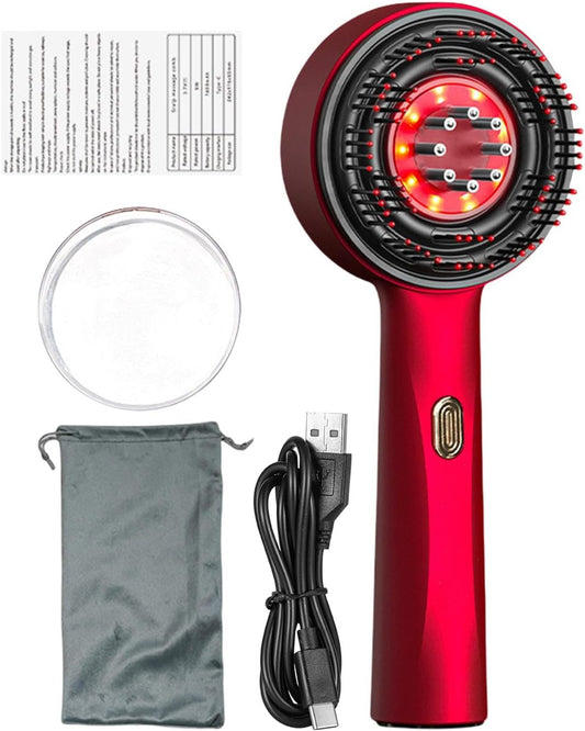 Advanced 2-in-1 Electric Scalp Massager and Hair Oil Applicator for Enhanced Hair Growth and Scalp Health